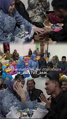 alhamdulilah 💍#lamaranmoment #padahariini #foryoupage  #CapCut 