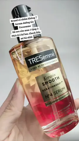 #xuhuong #xuhuongtiktok #tresemme #hoptaccungunilever #serumduongtoc 