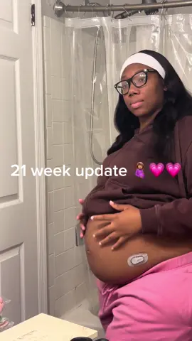 Here’s to 21 weeks 💗💗 #fraternaltwins  #PregnantMom #HellaKids #SAHM #fyp 