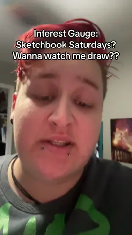 Would yall want a sketchook/drawing stream? I have a tripod now so it would be probably a little easier to show you guys what I draw as I draw it than it would otherwise be? #live #sketchbook #artist #art #artlive #artstream 
