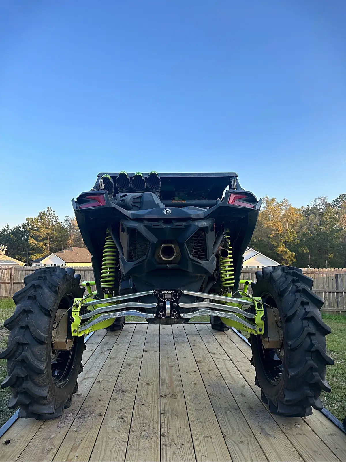 Radius rods and plate that can take a beating 💪 ZRP doesn’t back down. Shop ZRP parts today at UTVSource.com.