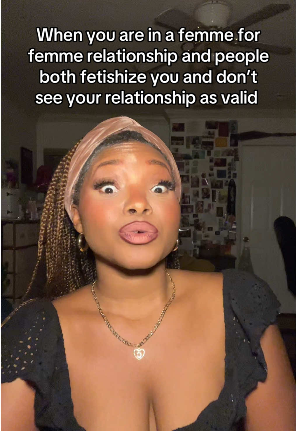 It’s always so odd to me how creepy people can get while also just invalidating that your relationship functions as a relationship.  #wlw #fem4fem #femmesoftiktok #lgbt 