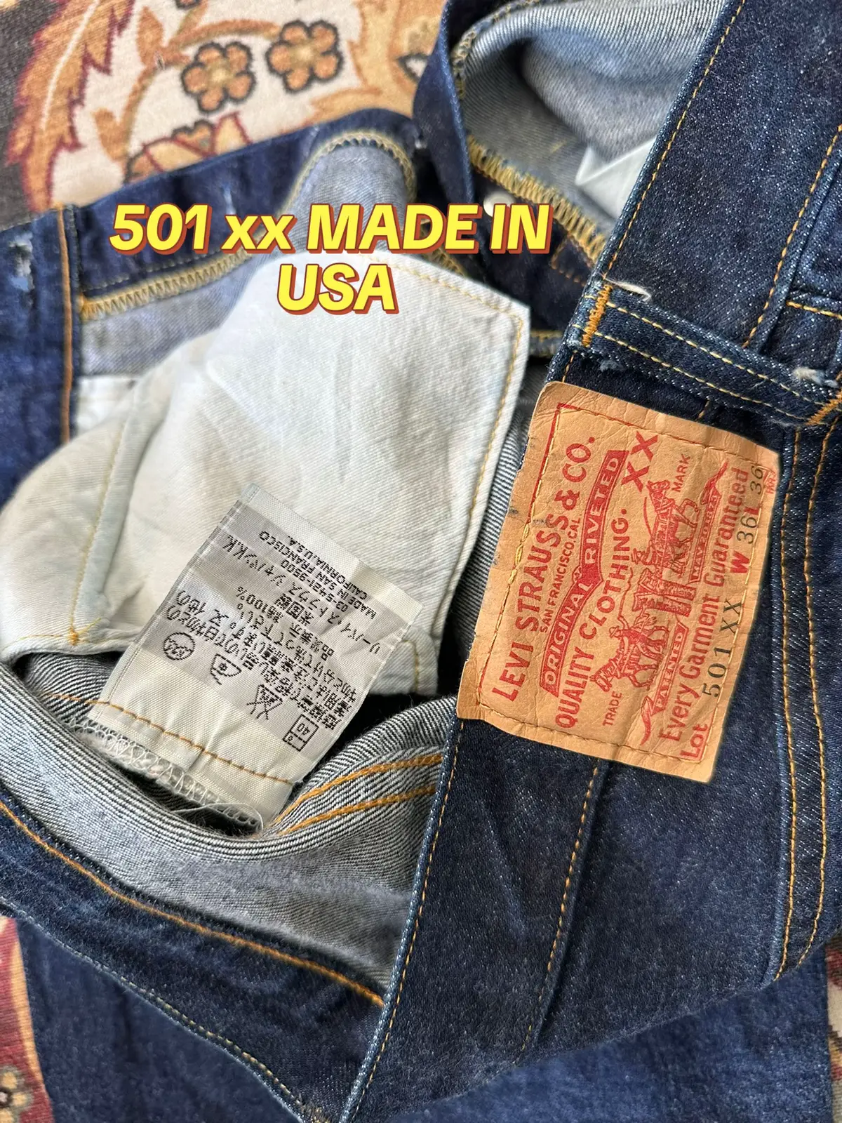 XJUMPA CARI DAH DGN KONDISI STARO NI SIZE PLK GOLDEN W36L36🤘🏾🔥..YG PEMBERANI KENTAL JER BLH PM😎#onthisdayinwwe #DSS43DENIM #SELLER #allhamdulliah_for_everything❤ #livehighlights #selvedgedenim #follow @DSS43DENIM deensallaii LIVE 2 @Dss43denim DEENSALLAII 