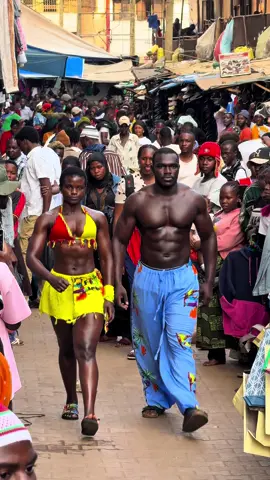 African village protectors in public reactions 😳🙆🏽‍♂️#fyp #Fitness #xyzcba #melanin #confidence #africa 