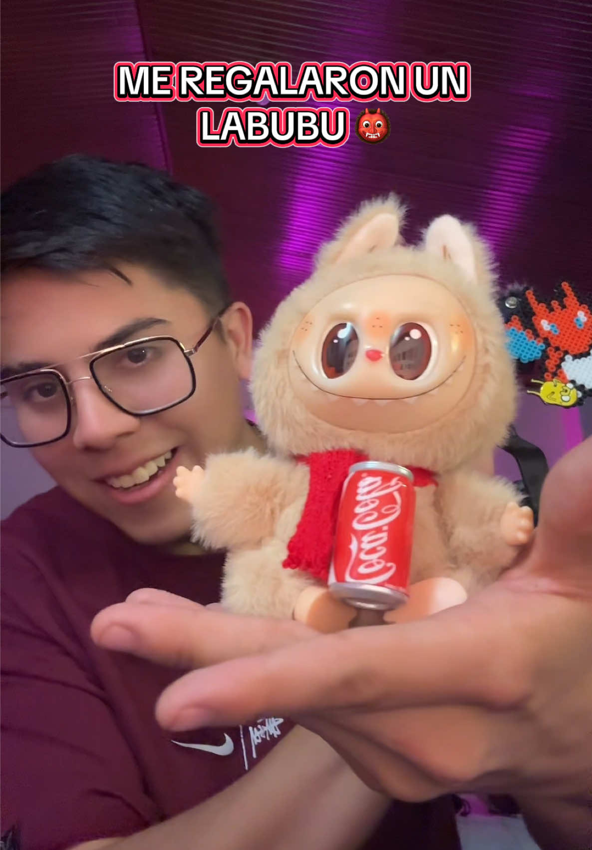 ¡Me regalaron un LABUBU! ¿Será demoniaco? 😈 #labubu  #labubuthemonsters #labubuunboxing 