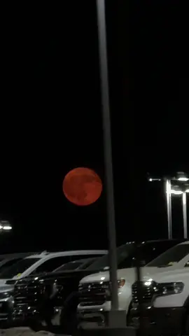 Just a girl and her love for the moon #moon #bloodmoon #autumn 