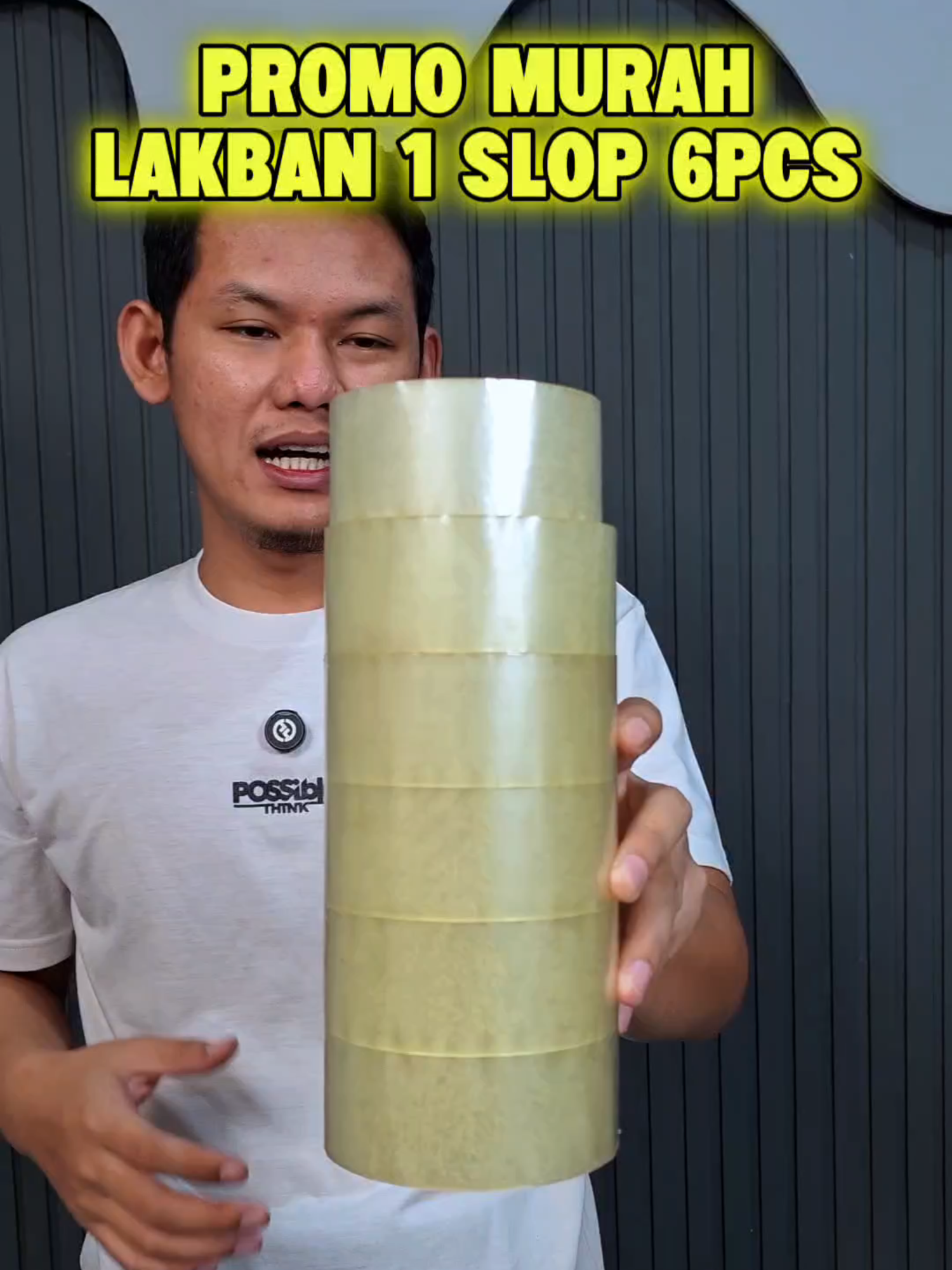 Promo lakban bening murah, lakabn packing murah..#lakban #lakbanmurah