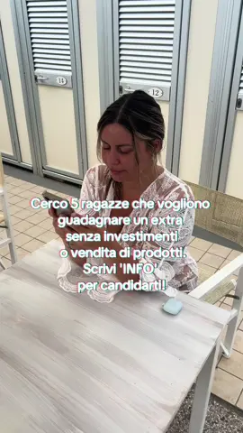 Cerco 5 ragazze che vogliono guadagnare un extra senza investimenti o vendita di prodotti. Scrivi 'INFO' per candidarti! #entrataextra #guadagnoextra #lavoroonline #zeroinvestimento #lavoro #offertadilavoro 