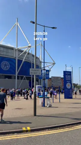 Matchdays are back.  #lcfc #leicester #leicestercity #leicestertiktok #eflchampionship 