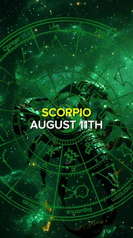 Scorpio Daily Prediction – August 11, 2025 #zodiac #zodiacsigns #astrology #reading #scorpio #scorpio♏️ 