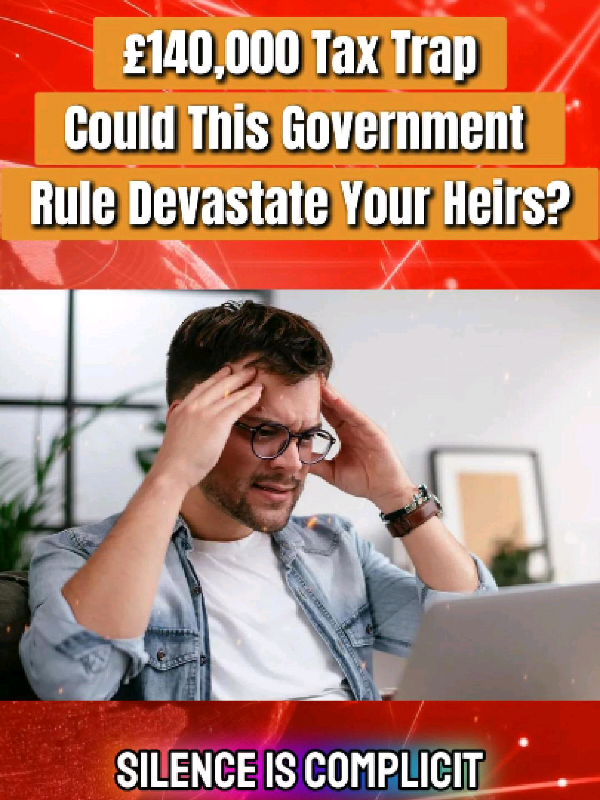 £140,000 Tax Trap: Could This Government Rule Devastate Your Heirs? No Kids? Your Estate Could Get Taxed Into Oblivion #TikTokNewsUK#DWPUpdate#UKPolitics#Inheritancetax#moneysavinguk 