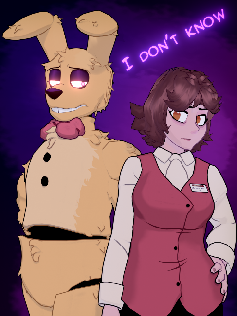 It's not going to end well. Margaret OC's owner: @Idi obnimu, pidorasik~ 🥀  #fnaf #fnafau #3d #comic #springbonnie #oc #springtrapanddeliah #animation #fyp 