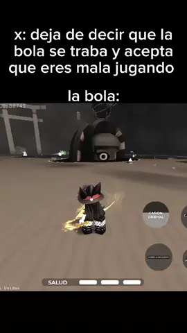 les dugo que la bola de death ball se traba  . . . . #deathball #roblox #robloxfyp #kanase #lag  . . . sígueme:3 . . . . gracia spor ver ;3