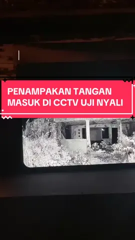 UJI NYALI CCTV, Penampakan melambai tangan di rumah gandir #sancesexplor #ceritahoror #goster #serempalembang #kuntilanak #pocong #fyp 