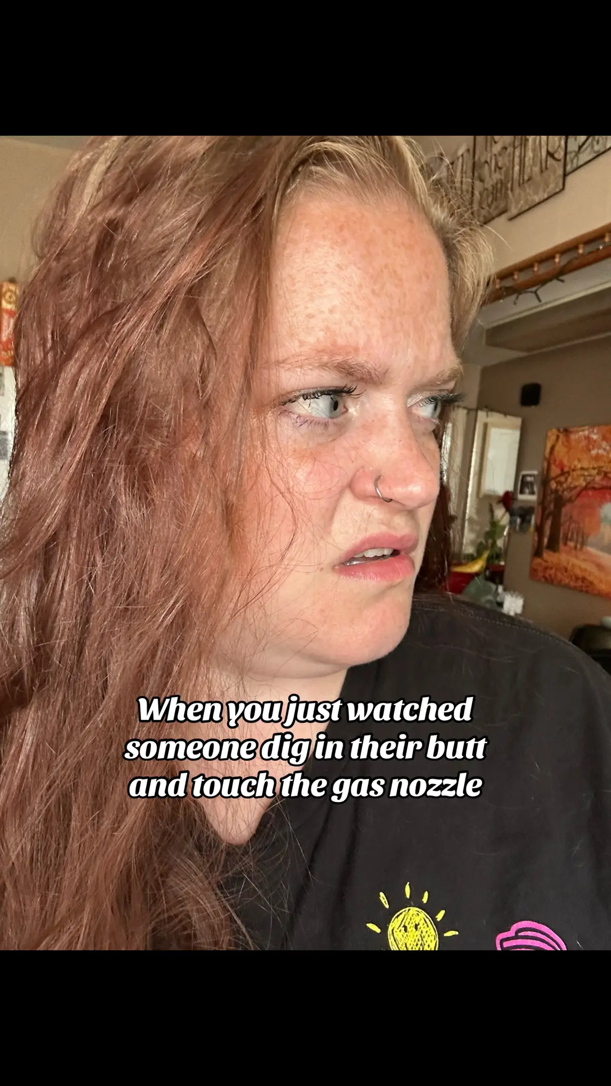 It was so gross … 🤮 wear gloves… #gross #truestory #fyp #viral #viralvideo #funtimes #mum #gasnozzle #gas #disgusting ##disguise##washhands##TikTokTrends##tiktok##influencer##influencers