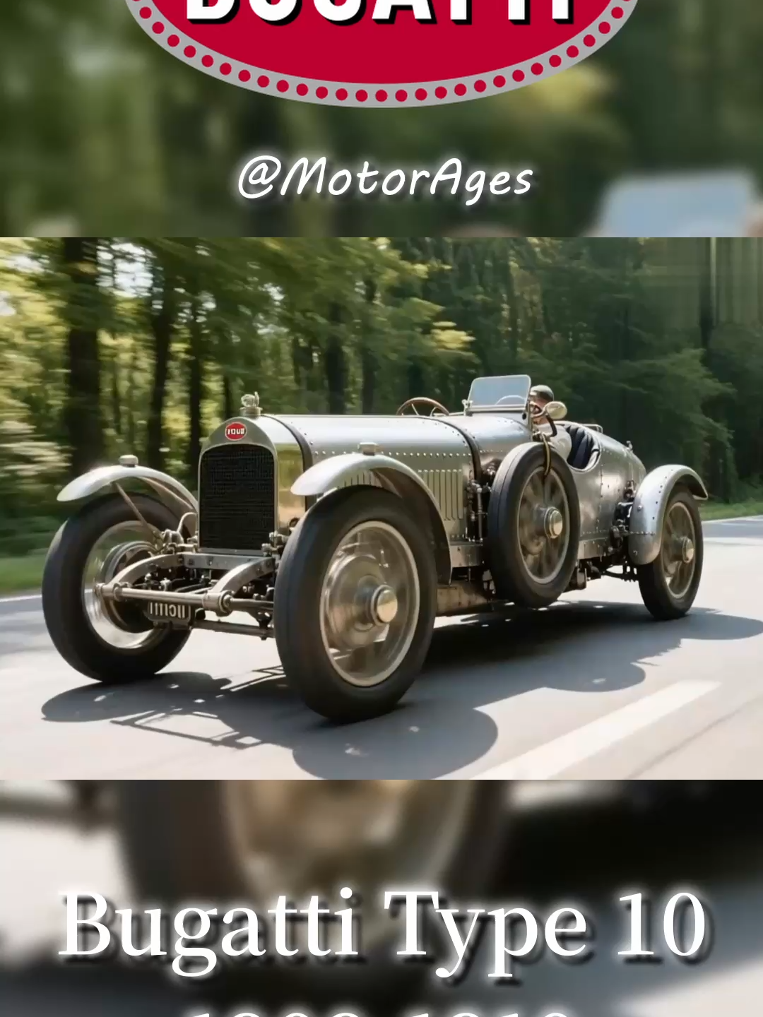 The Evolution of Bugatti (1908-2026) | Animated Transformation in 4 minutes #cartransformation #carevolution #evolution #transformation #bugatti #bugattichiron #bugattiveyron #bugattidivo #bugattilavoiturenoire #bugattichironsport 🚀 From humble beginnings to the hypercars of the future – how Bugatti redefined speed and luxury!   In this video, we’ll take you through the complete history of the iconic brand – from the Type 10 in 1909 to the futuristic Tourbillon coming in 2025. You’ll witness:   🔹 The Birth of a Legend – How Ettore Bugatti built his first racing cars.  🔹 The Golden Era – Masterpieces like the Type 35 and the ultra-luxurious Type 41 Royale.  🔹 The Fall & Revival – Why the brand disappeared and how the EB110 brought it back.  🔹 The Veyron Revolution – The first hypercar with 1,000+ HP and a world speed record.  🔹 The Chiron Era – How Bugatti raised the bar to 1,500 HP and created the track-focused Bolide.  🔹 The Future – The hybrid V16 Tourbillon and what’s next for the brand.   📌 Why Watch?  ✔ Rare footage of iconic models  ✔ Technical breakdowns (from Type 35 to Tourbillon)  ✔ How Bugatti changed automotive history forever   🔥 Don’t miss this ultimate journey through Bugatti’s legacy!   🔔 Subscribe & hit the bell icon to stay updated on more car documentaries!