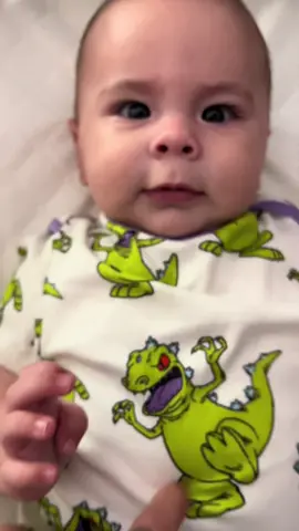 Mamas whittle rugrat…  but for real. Repeat is the shit. 🦖 I can’t believe this is from SHEIN too! Fit Info below  Stay tuned for the trendiest by searching and following SHEIN store names Fansphere Kids,Girlism,Balabala Flagship Store,Bebeilu,Vintaside Kids,Cozy Pixies . #S#SHEINKIDSS#SHEINtrendsa#adS#SHEINforAll Use 8USKmkjune0293 to get discounts! @shein_us @sheinofficial  Store Name:Fansphere Kids Nick 90s X SHEIN Baby Boy Cartoon Green Dinosaur Print White Casual Cute Romper 🆔 60498588 🔗 https://shein.top/veftu61 Store Name:Cozy Pixies Cozy Pixies 2pcs Baby Boy Snug Fit Pajamas Set With Pumpkin Pattern Colorblock Crew Neck Sweatshirt And Pants 🆔 41223788 🔗 https://shein.top/gtoecux