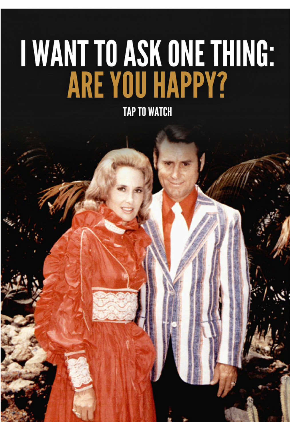 That look from George ❤️‍🩹 #countrymusic #georgejones #Love #couple #fortnash 🎥: Original Creators