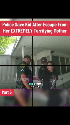 Police Save Kid After Escape From Her EXTREMELY Terrifying Mother  #cops #police #copsusa🚔🇺🇸 #policeofficer #foryou 