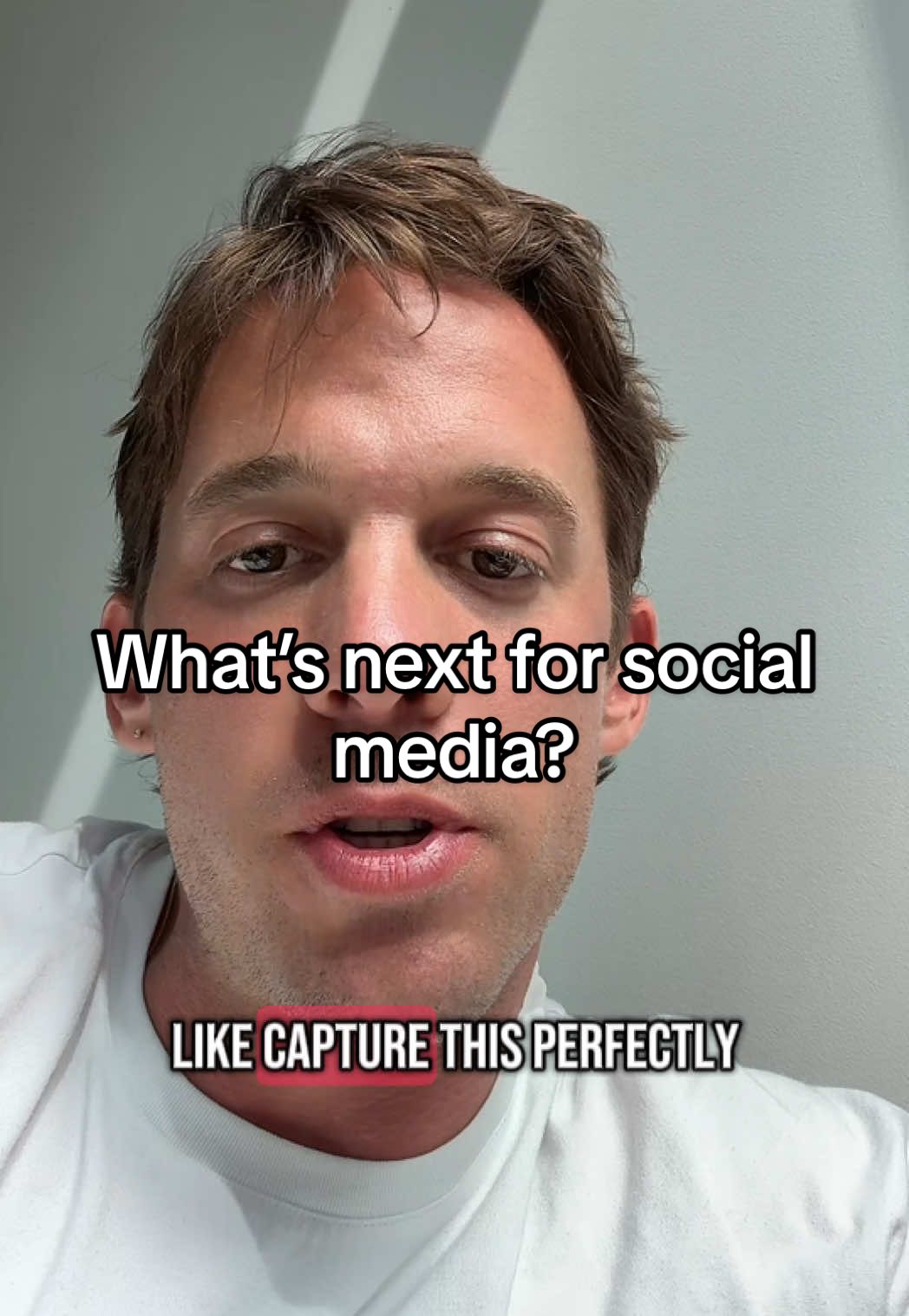 Are we entering the next layer of social media? Warning long video. 