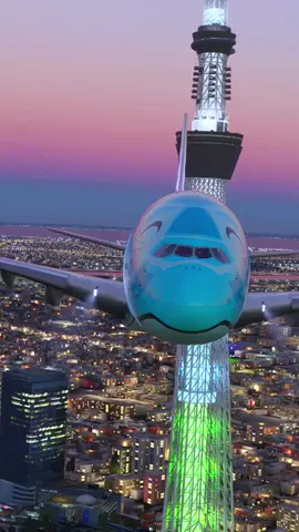 A380 Landing Tóquio #a380 #landing #tokyo #aviation 