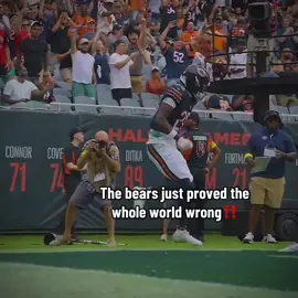 The bears just had the best pre season performance in NFL history‼️