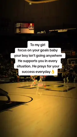 To my girl  focus on your goals baby   your boy isn't going anywhere  He supports you in every  situation. He prays for your  success everyday👌#foryoupage #myaccount #tiktok #trending #fypage #sunnie #viral #creatorsearchinsights #foryou #fyp #newyear 