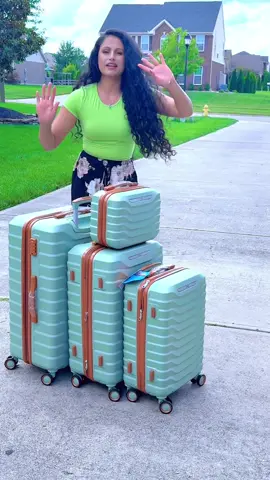 #UUH #luggage #sets #4p#travel #vaccation #suitcase 
