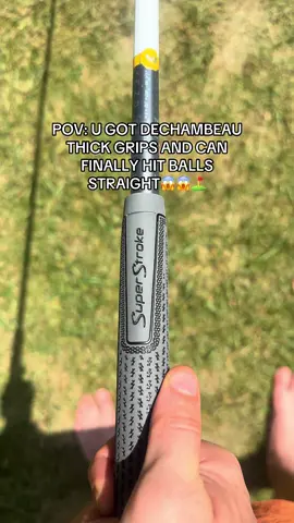 How to fix ur drive 101. #golfswing #golfaccessories #jumbogrips #brysondechambeau #golf 