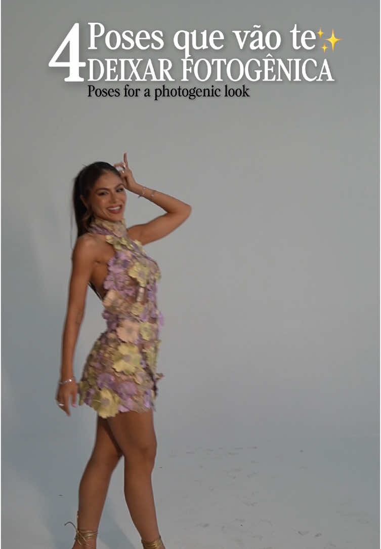 4 poses para te deixar fotogênica 📸