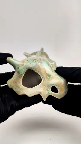 At high heat, minerals in the glaze melt together and form zinc silicate crystals into the beautiful patterns in this video.  Contrary to popular crystals growing processes, these crystals do not require a 