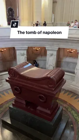 The tomb of Napoleon I #fyp #pourtoi #napoleon #napoleon #invalidesparis #tomb 
