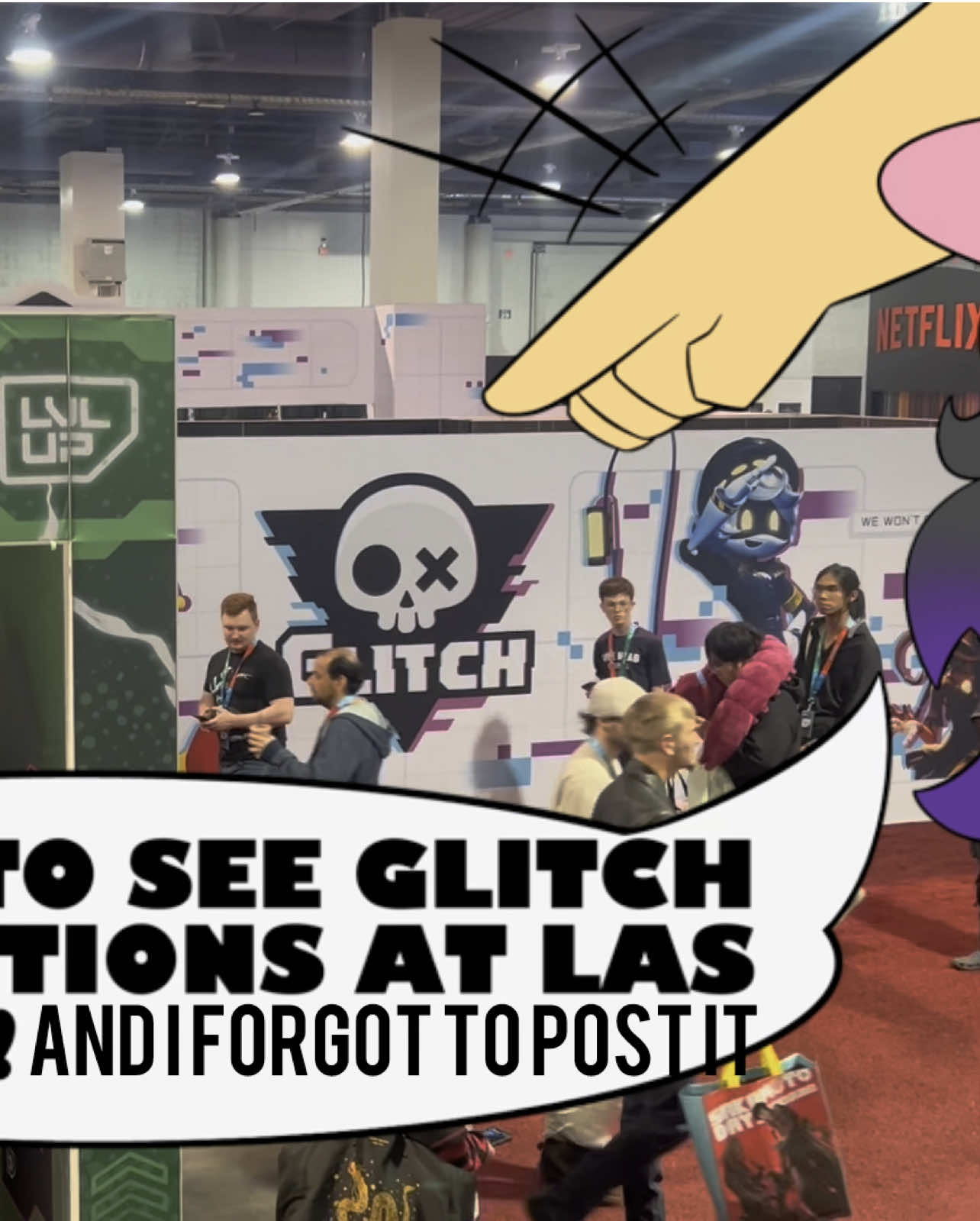 Yes I know I am posting this very late but I went to see Glitch at Las Vegas for LVL UP Expo 2025! I forgot to post this much earlier but with Glitch going to San Diego Comic Con 2025 I thought it was the best time to post it 😅 Sure I didn’t go to see them at California but hopefully I get to see them again at New York Comic Con 2025! #murderdrone #glitchproductions #glitchproductionsmurderdrones #murderdronesn #murdersronesv #nxv #murderdronesnxv #vmurderdrones #nmurderdrones #nxvmurderdrones #vmurderdrones💛 #nmurderdrones💛 #lvlup #lvlupexpo #murderdronecosplay #cosplayer #convention #michealkovach 