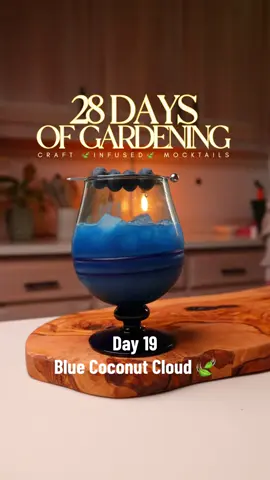 It’s Day 19…and we’ve whipped up one of our FAVS 🍃 The Blue Coconut Cloud ☁️🫐  - the perfect mocktail for summer!!  Infused with 10mg of @Secret Garden Beverage Co. Sicilian Lemon - you’ll be OBSESSED!  The Recipe: 1.5oz Pineapple Juice 1oz Lime Juice 1.5oz Coconut Water Dash Coconut Cream 1tsp Blue Spirulina 10mg Secret Garden Sicilian Lemon Mini Bottle  . . . . . . Infused Beverage, Micro-dose, Hemp Derived, Mocktail, Non-Alcoholic, Luxury Elixir, Calm in a Bottle, Vegan, Gluten Free, Made in America, Float, Buzz, No Hangover, No Alcohol, Gardening, Easy Mocktail, California Sober, Cali Sober