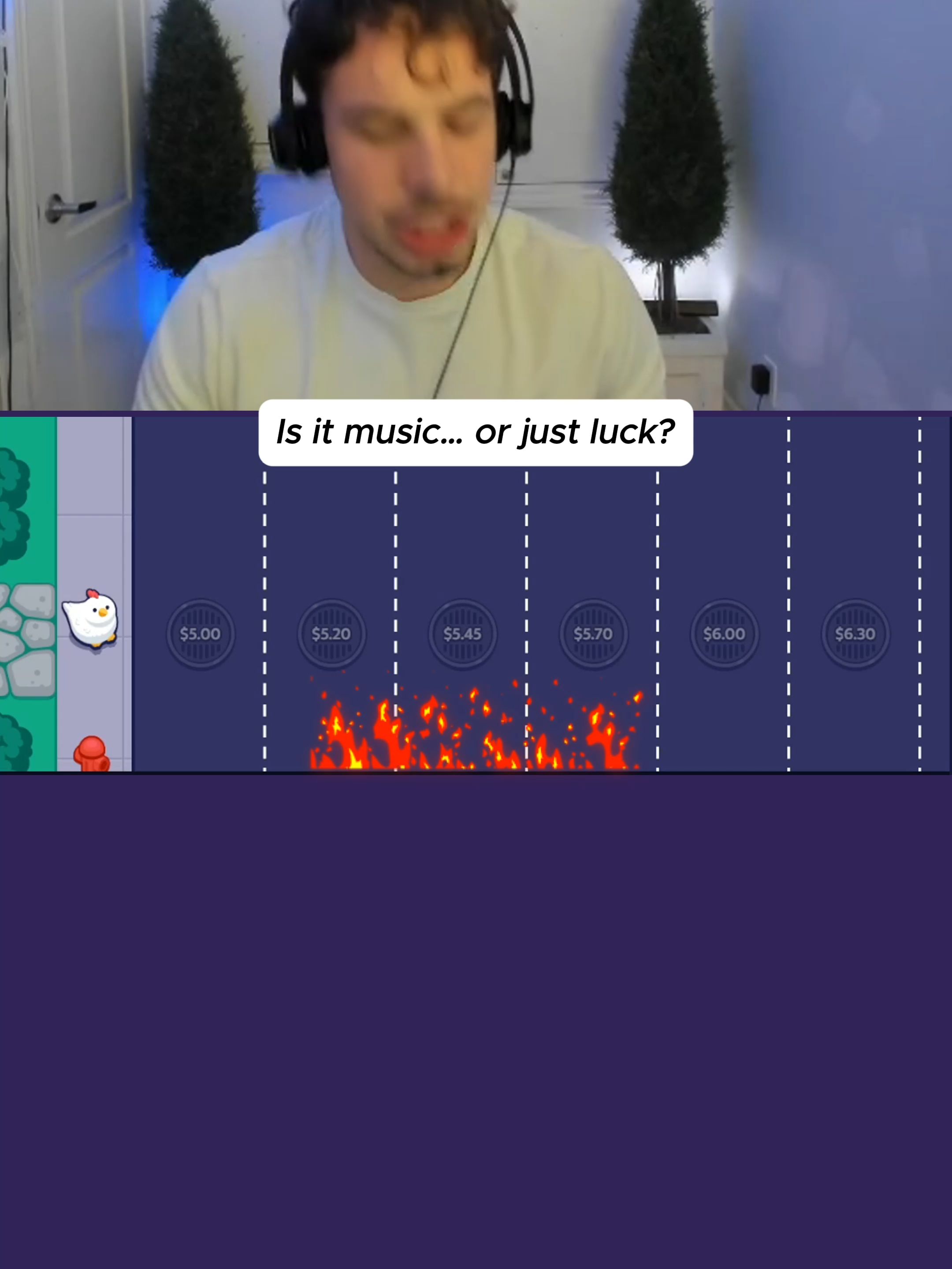 Is it music... or just luck?!! comment here :) #rydurz #rydurzclips #viraltiktokvideo #rydurzkickstreamer