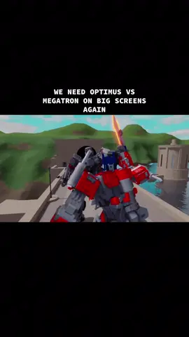 If Micheal Bay does return to direct Transformers again……it would be dope if Prime and Megatron ran the fades again #michealbaytransformers #transformers #optimusprime #megatron #petercullen #frankwelker 