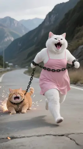 橘猫减肥大冤种：陪跑变挨揍，瘦成闪电#catlover #aiart #orangecat#aivideo#kucinglucu#catsoftiktok#aigenerated #lucu#fyp#kucingoren#kucinggemoy#kucingtiktok #US #Cat#ai#Nyan#unitedstates#fubbycat#cutecat