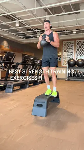 This one is great! And It really targets the glute and quad. Make sure you tap your heel softly—remain under tension #Running #runningtips #strengthtrainingforrunners 