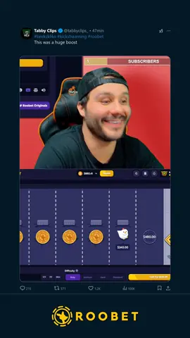 This was a huge boost #keekzkliks #kickstreaming #roobet