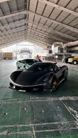 Full carbon JESKO 💀 #cars #dubai #koenigseggjesko #carbonfiber #goviral 