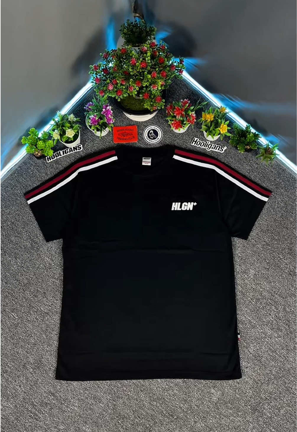 HOOLIGANS T-Shirt Linea IDN Baju Kaos Combed Pria Wanita #tshirt #tshirts #kaos #kaoscombed #hooligans 