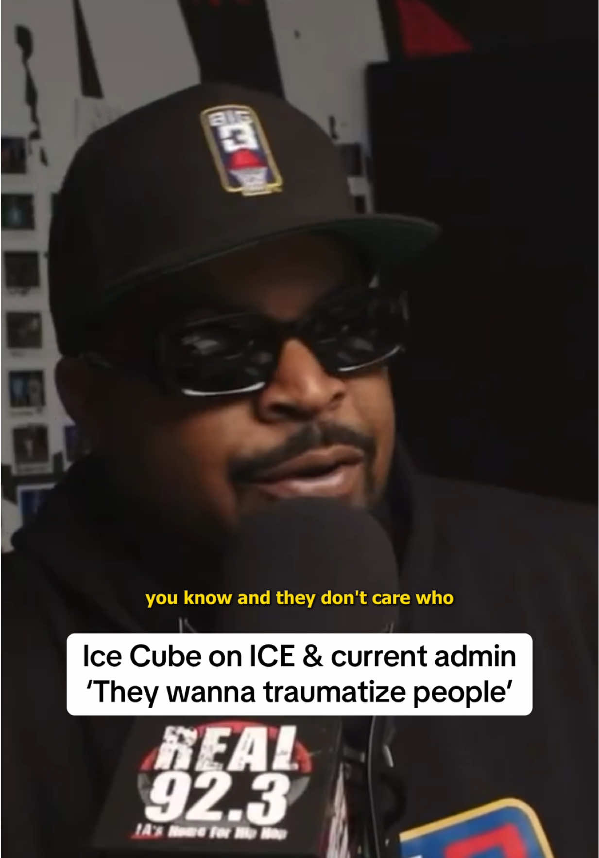 Ice Cube NOT rocking with ICE #maga #trump #icecube #hiphop #viral