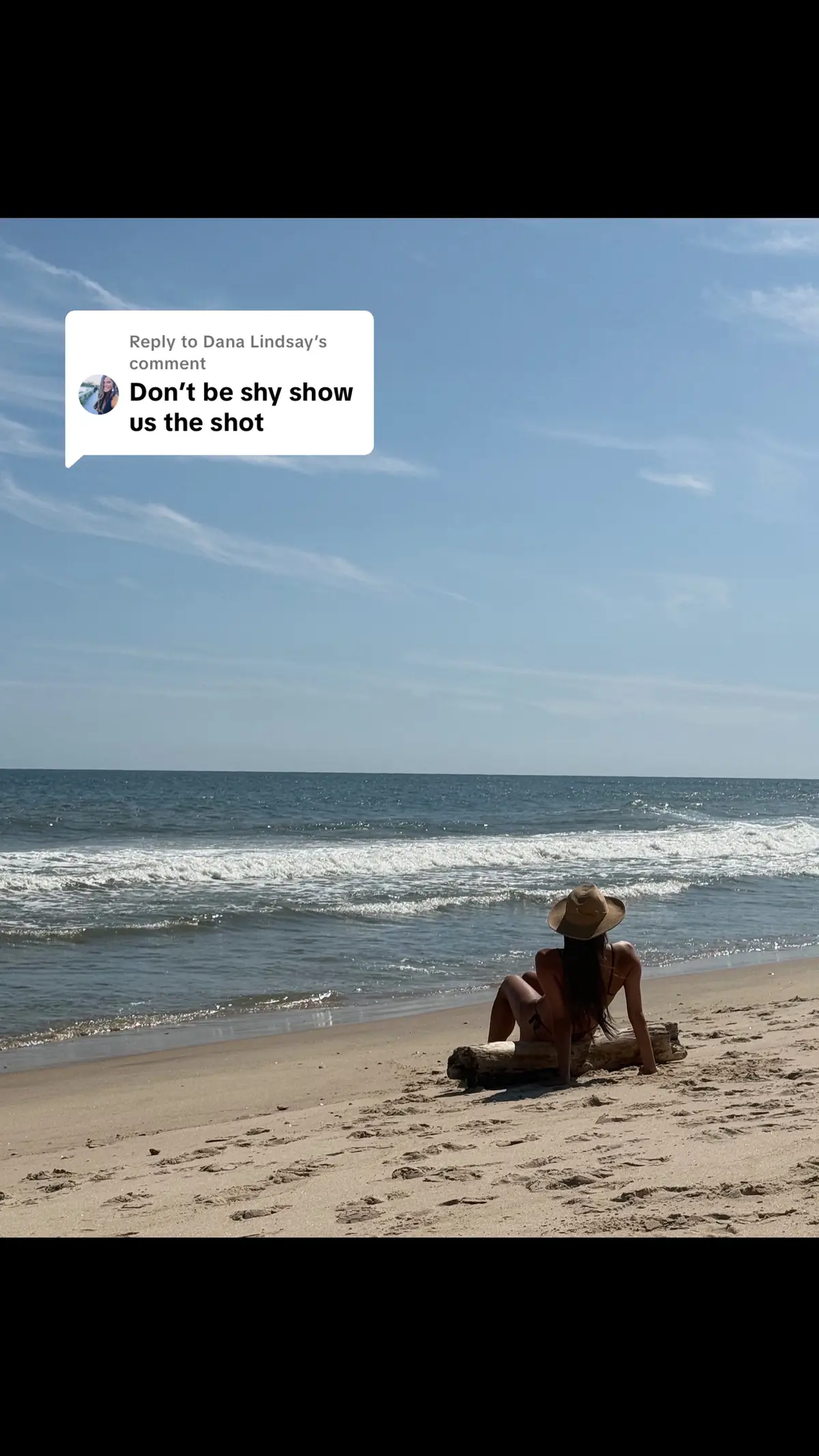 Replying to @Dana Lindsay the driftwood really enhances the vibe don’t you agree