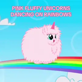 I am THE pink fluffy unicorn dancing on rainbows #fypシ #viral #unicorn 