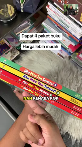 Paket buku PENGETAHUAN anak-anak #bukuanak #pengetahuan #akumautausemua #edukasianak 
