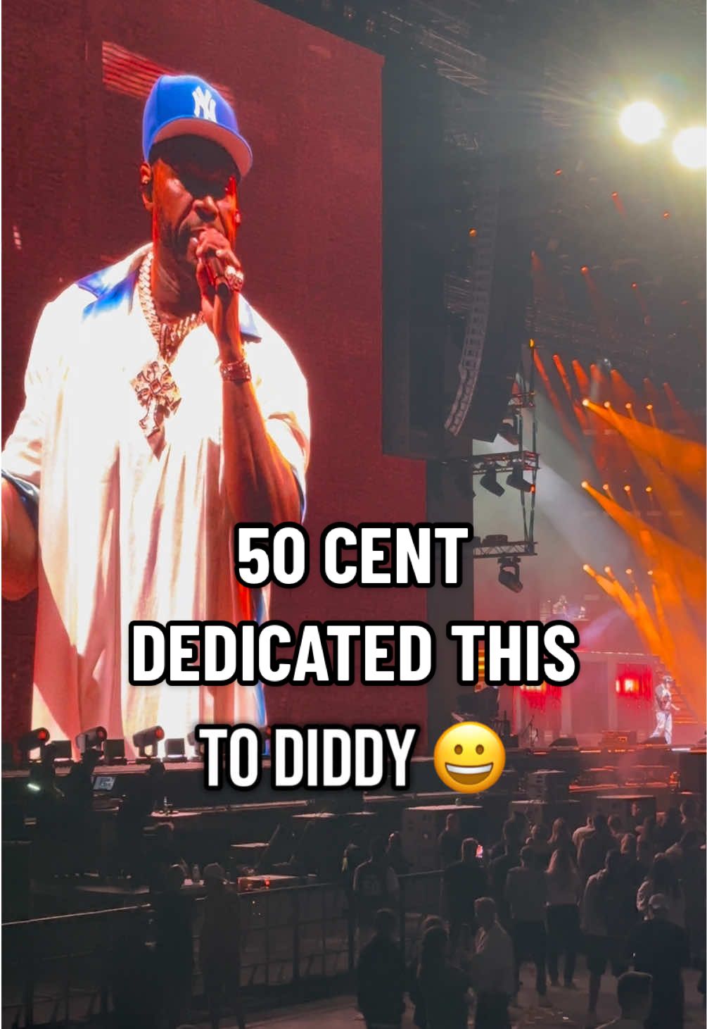 50 Cent dedicated this to Diddy 😀 Live performance at PGE Narodowy - Legacy Tour in Warsaw 2025 #50cent #diddy #live #pgenarodowy #legacytour 