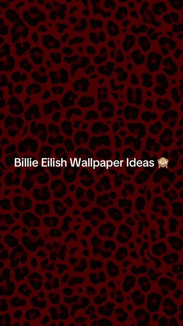 #billieeilish #billieeilishedits #wallpaper #fyp #fypシ #cute