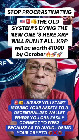 🇺🇸🚨🫵 BREAKING: The old system's dying📵❌📵 #XRP #wealthtransfer  #cryptoshift #XRP #Viral 