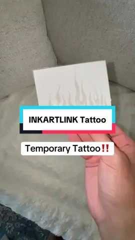 Fire shape tattoo👆 #tattoo #INKARTLINK #faketattoo #temporarytattoo #tats #fyp 