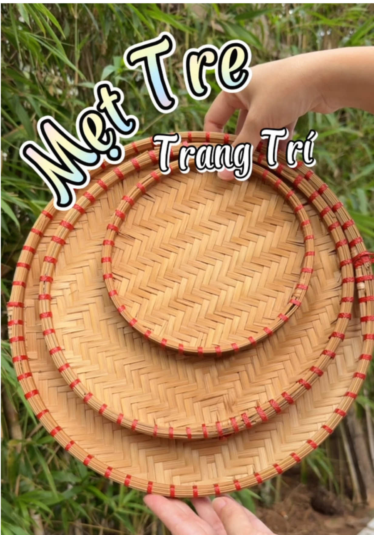 Mẹt Tre Trang Trí- Bầy Cỗ#mettre 